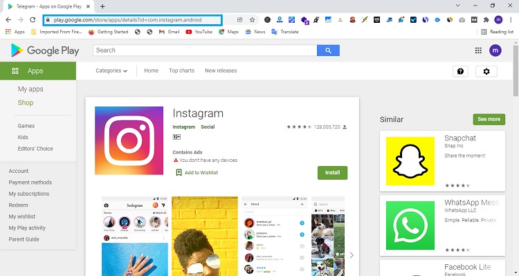 دانلود اپلیکیشن های اندروید بدون نیاز به حساب کاربری در play store