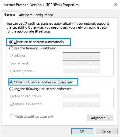 رفع مشکل عدم اتصال کامپیوتر به اینترنت