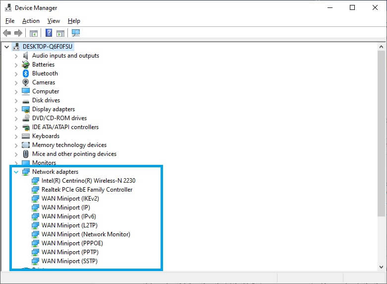 حل مشکل قطع اینترنت از طریق Device management