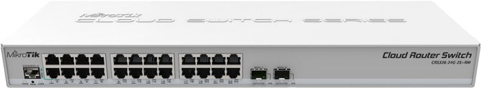 سوئیچ روتر میکروتیک CRS326-24G-2S+RM